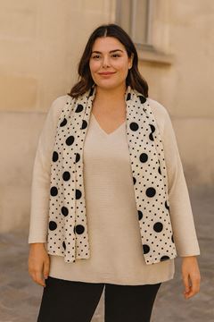 Picture of CURVY GIRL SWEATER WITH SCARF